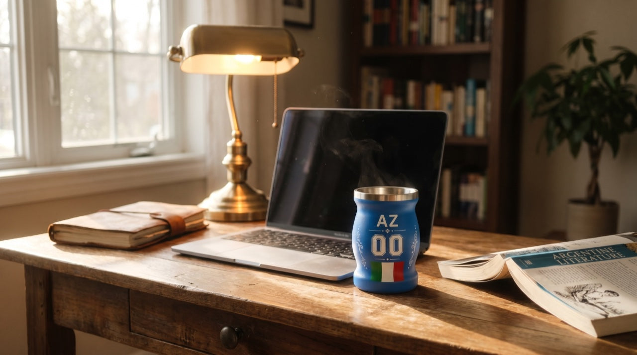 Tazza Materozen Italy nella routine quotidiana